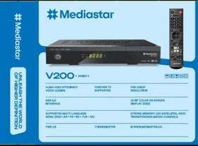 گیرنده دیجیتال میدیا استار مدل v200